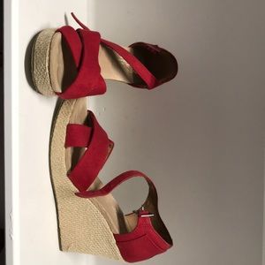 Red Tom high heels